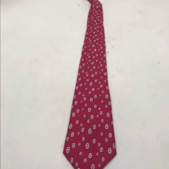 HERMES Men's Silk NECKTIE Tie 100% silk authentic.￼ - Picture 6 of 6